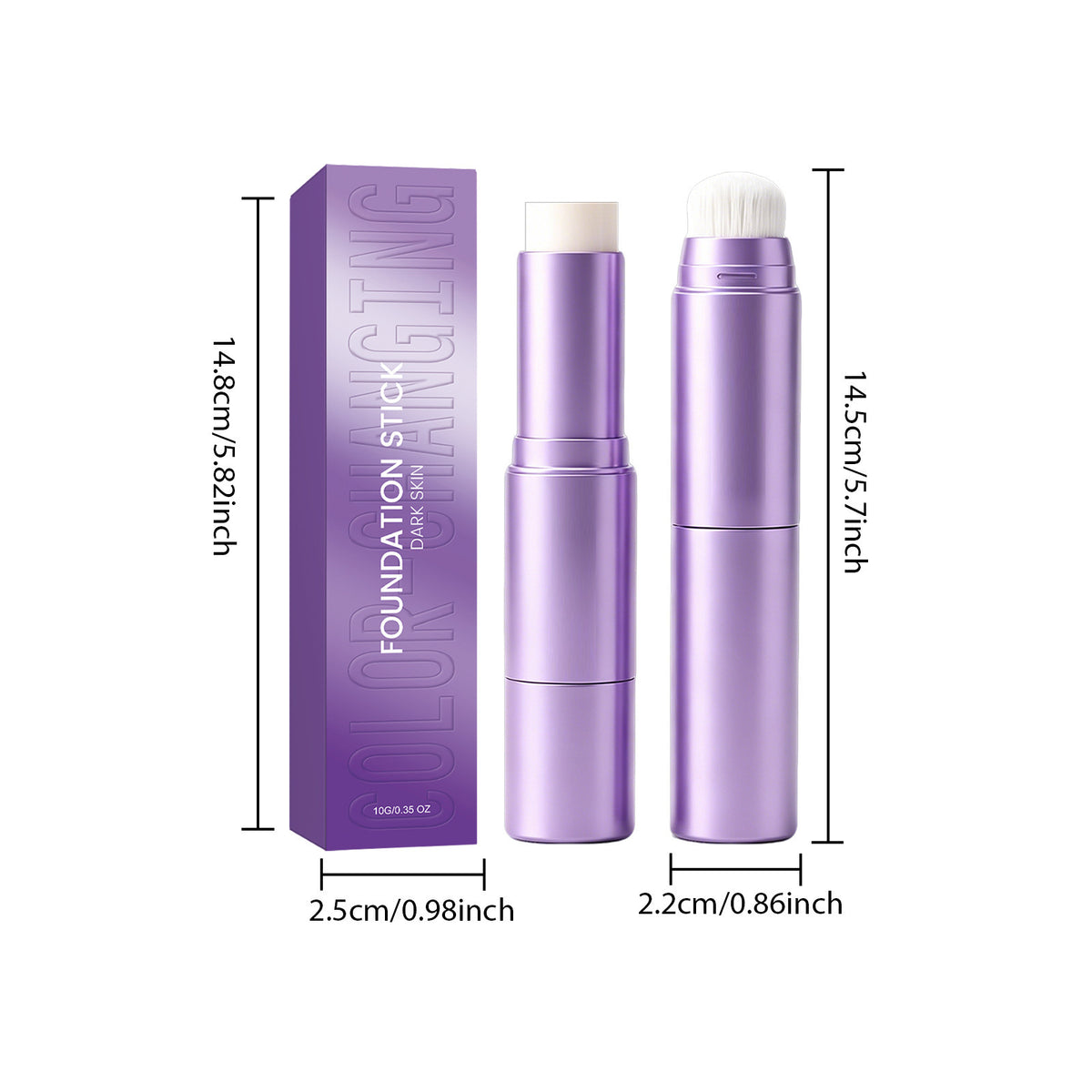 2-in-1 Color Changing Foundation Stick