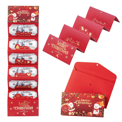 🏆Flash Sale⚡ 50K+ SOLD! Almost Gone-🎅💸Christmas Cash Gift Envelope– A creative way to give cash this Christmas!.
