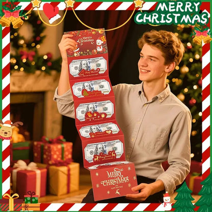 🏆Flash Sale⚡ 50K+ SOLD! Almost Gone-🎅💸Christmas Cash Gift Envelope– A creative way to give cash this Christmas!.