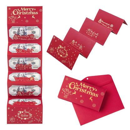 🏆Flash Sale⚡ 50K+ SOLD! Almost Gone-🎅💸Christmas Cash Gift Envelope– A creative way to give cash this Christmas!.