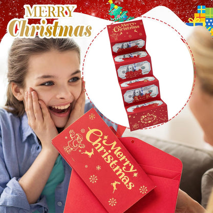 🏆Flash Sale⚡ 50K+ SOLD! Almost Gone-🎅💸Christmas Cash Gift Envelope– A creative way to give cash this Christmas!.
